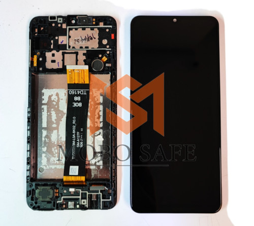 تاچ و ال سی دی اصلی سامسونگ A12 با فریم | کیفیت روکاری