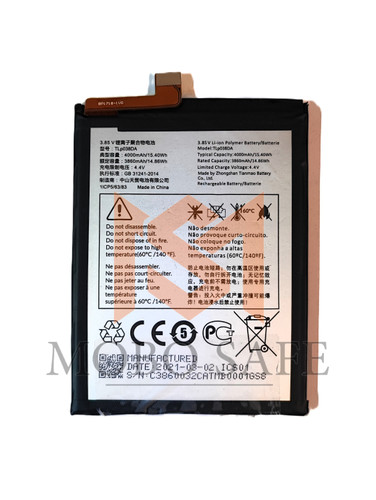 باتری اصلی تی سی ال 20Y TLp038DA | کیفیت روکاری