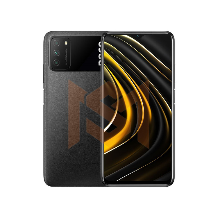 سنسور اثر انگشت اصلی شیائومی Poco M3 | کیفیت روکاری