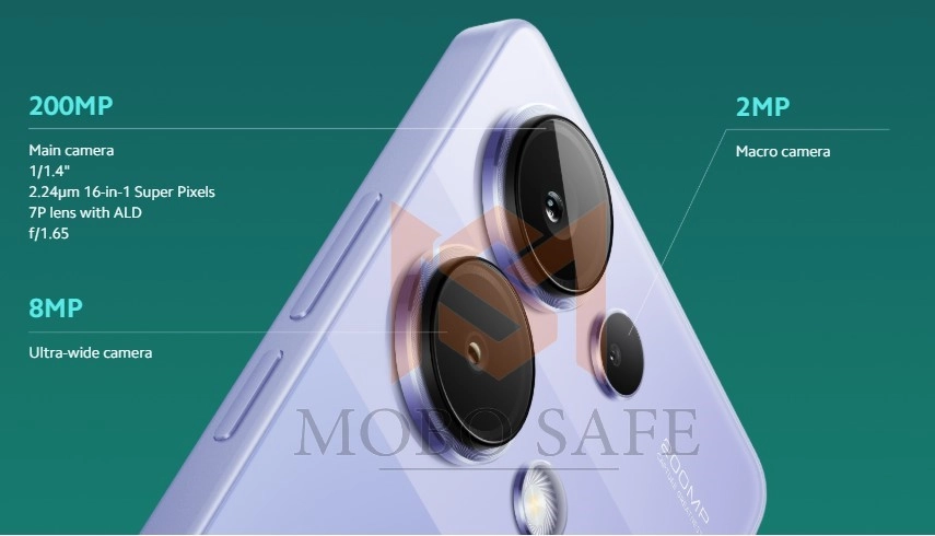 دوربین اورجینال شیائومی Redmi Note 13 Pro 4G ( روکاری )