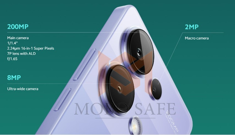 پک کامل دوربین شیائومی Redmi Note 13 Pro 4G | کیفیت روکاری