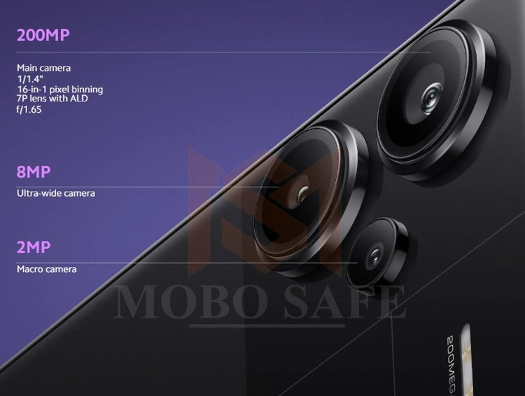 پک کامل دوربین شیائومی Redmi Note 13 Pro Plus 5G | کیفیت روکاری