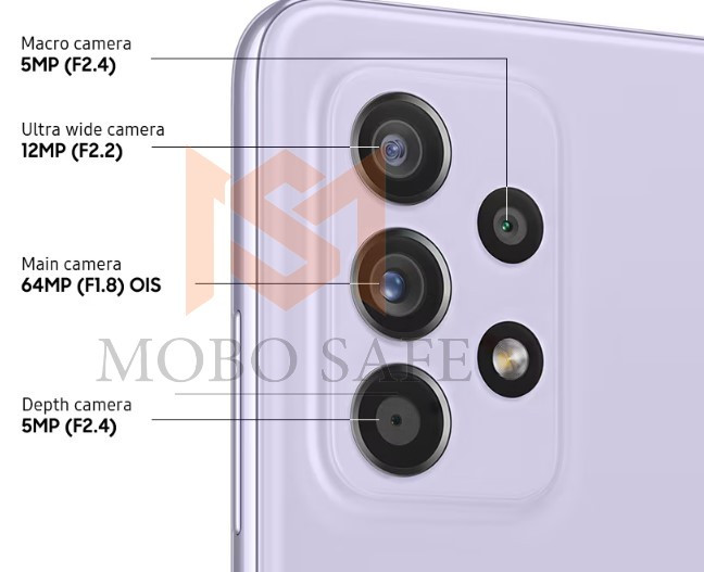 دوربین اورجینال سامسونگ A52s ( روکاری )