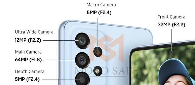 پک کامل دوربین سامسونگ A53 | کیفیت روکاری