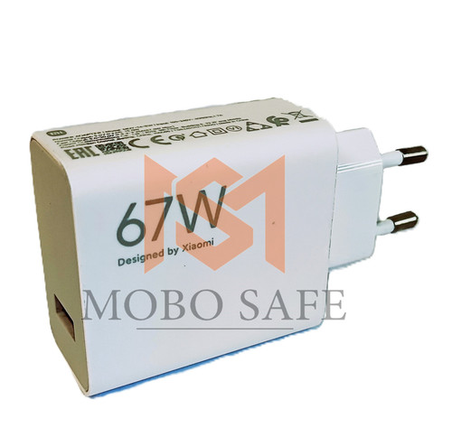 آداپتور اصلی شیائومی 67 وات | پک اصلی