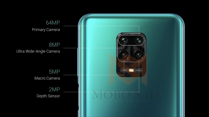 پک کامل دوربین‌های Redmi Note 9 Pro | ماژول‌های پشت و سلفی | کیفیت روکاری