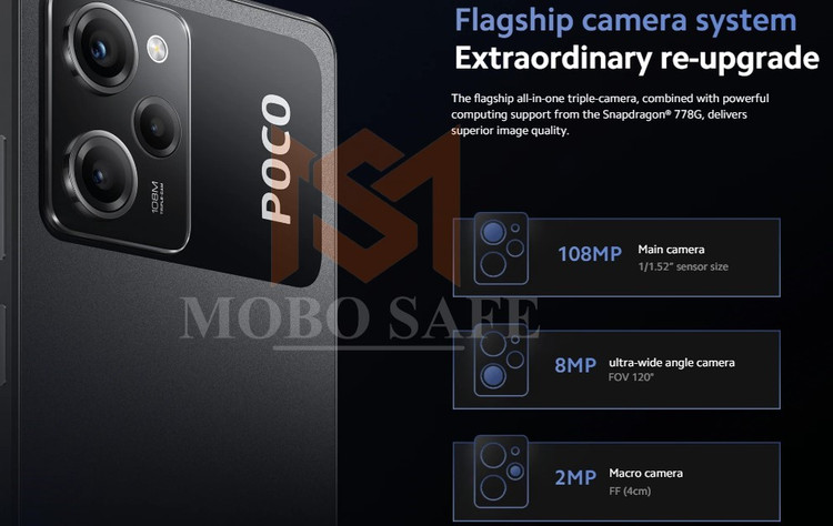 پک کامل دوربین شیائومی Poco X5 Pro | کیفیت روکاری