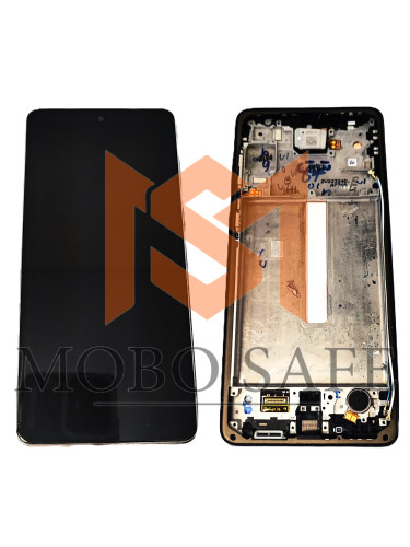 اچ و ال سی دی اصلی سامسونگ A73 با فریم | کیفیت روکاری