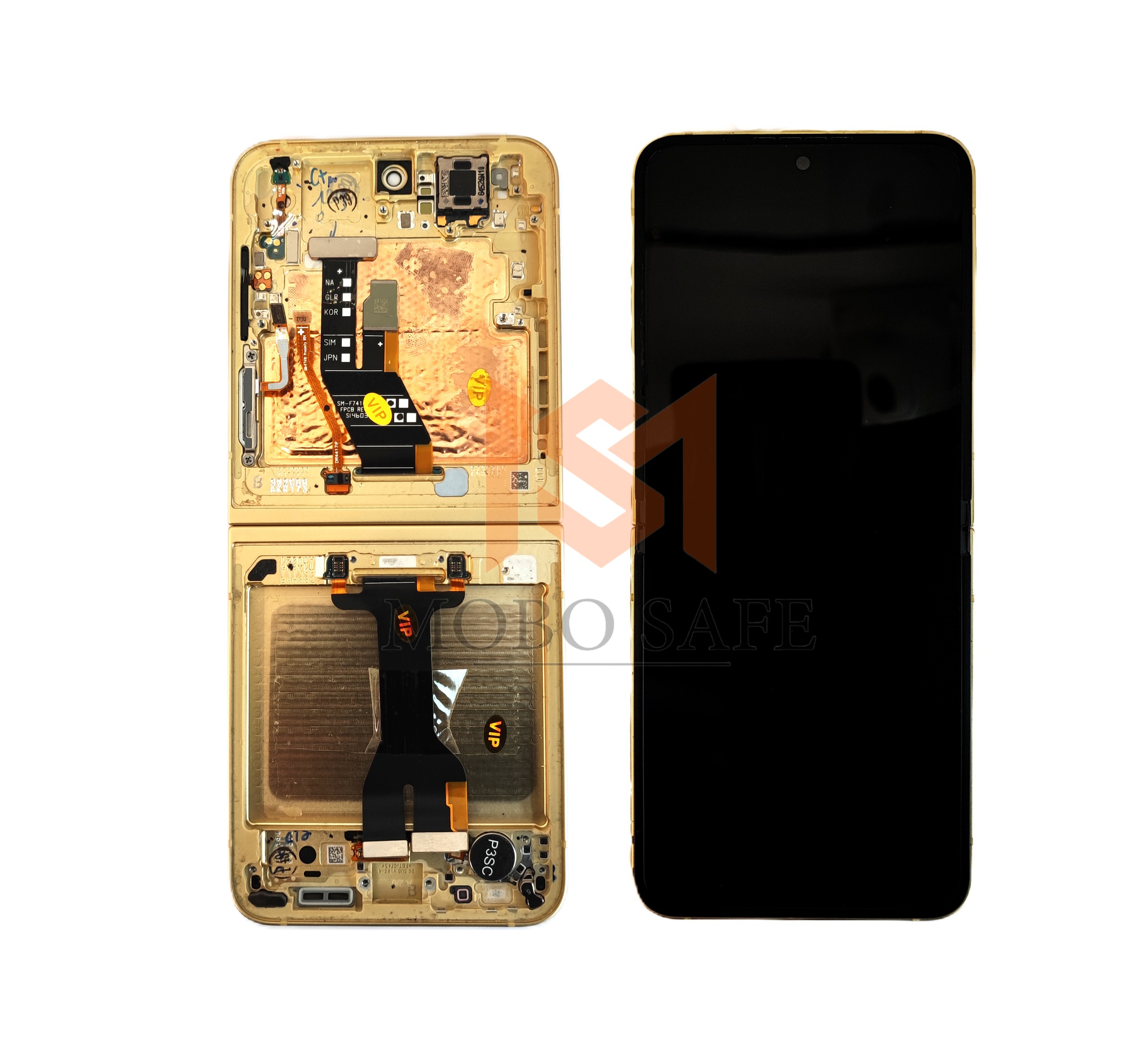 تاچ و ال سی دی اصلی سامسونگ Z Flip 6 با فریم | کیفیت روکاری