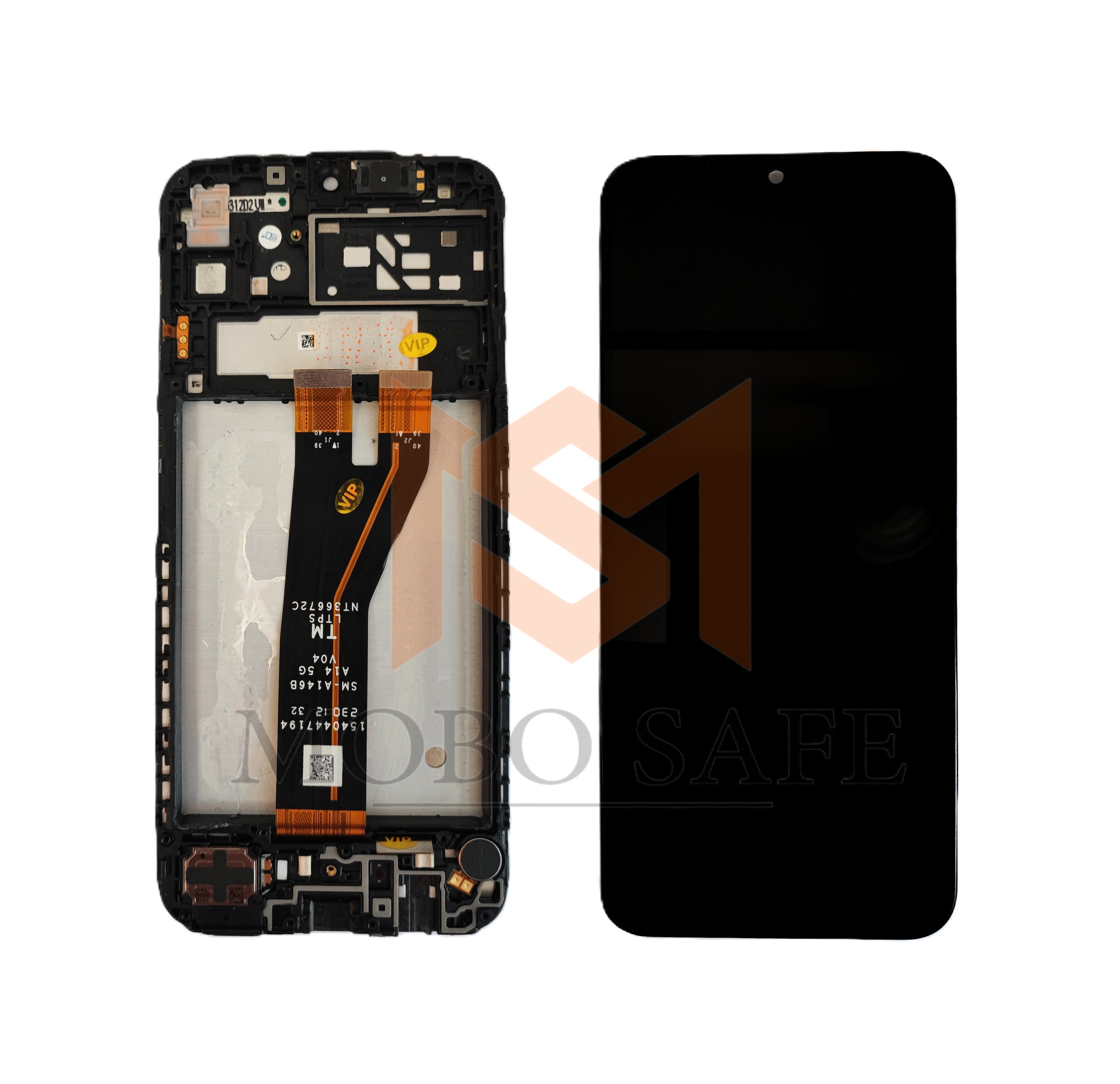 تاچ و ال سی دی اصلی سامسونگ A14 5G - A146 با فریم | کیفیت روکاری