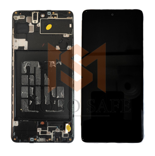 تاچ و ال سی دی اصلی سامسونگ A71 با فریم | کیفیت روکاری