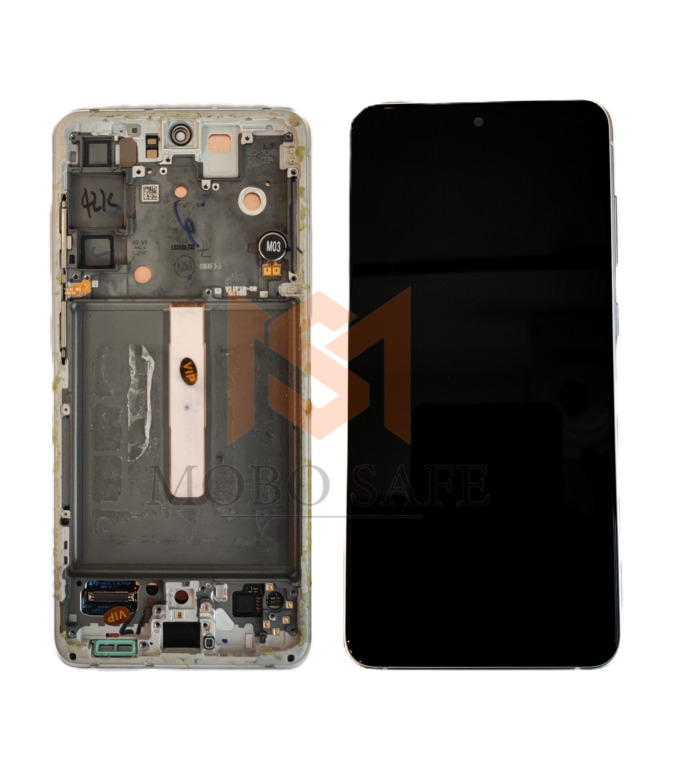 تاچ و ال سی دی اصلی سامسونگ S21 Fe - G990 با فریم | کیفیت روکاری