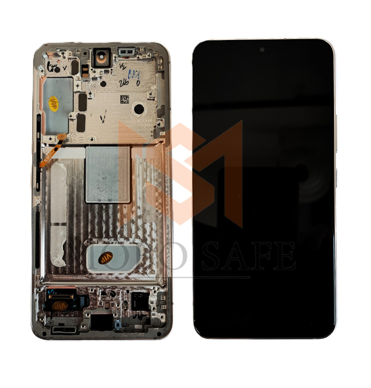 تاچ و ال سی دی اصلی سامسونگ S22 - S901 با فریم | کیفیت شرکتی