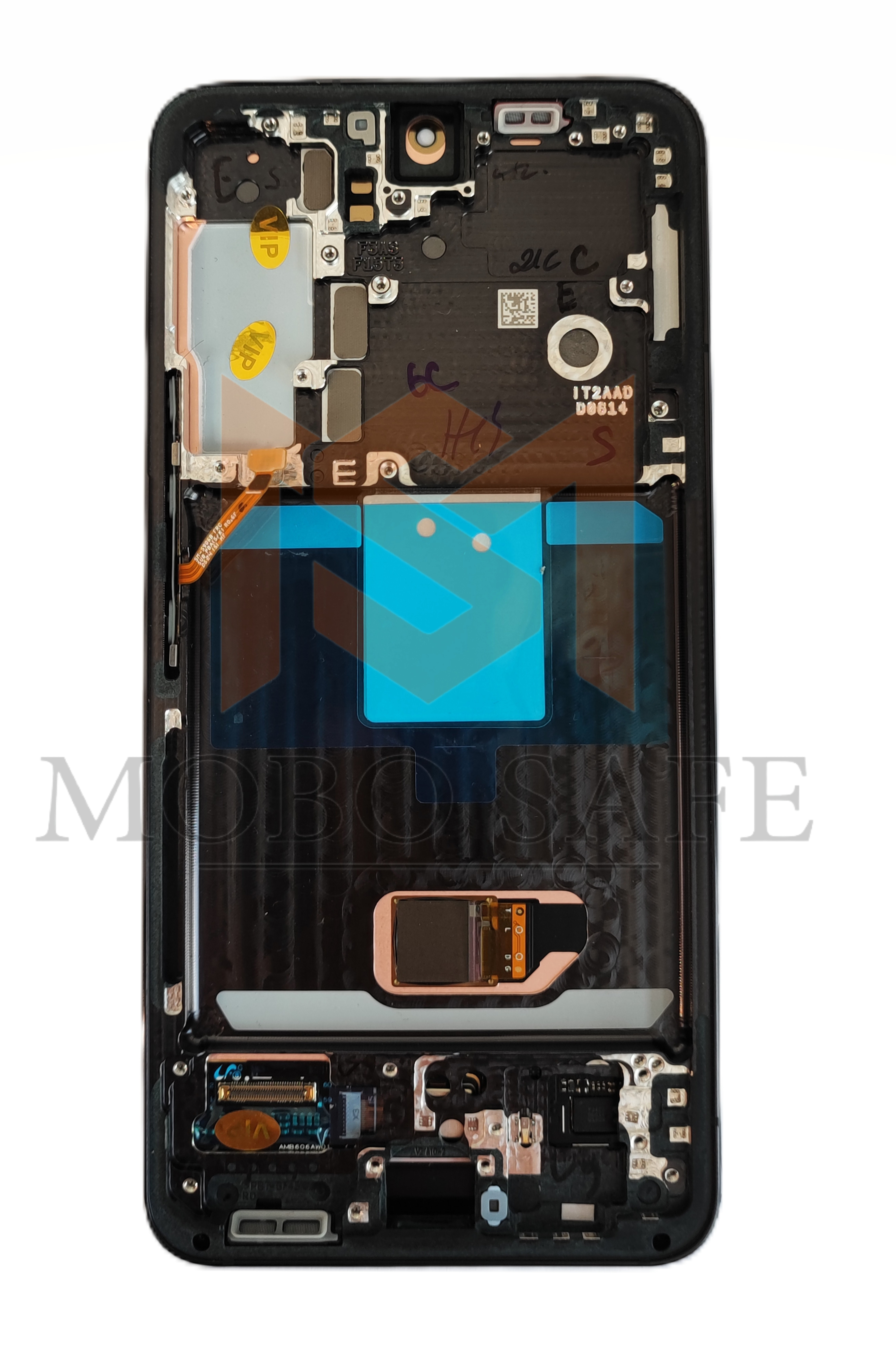 تاچ و ال سی دی اصلی سامسونگ S22 - S901 با فریم | کیفیت شرکتی