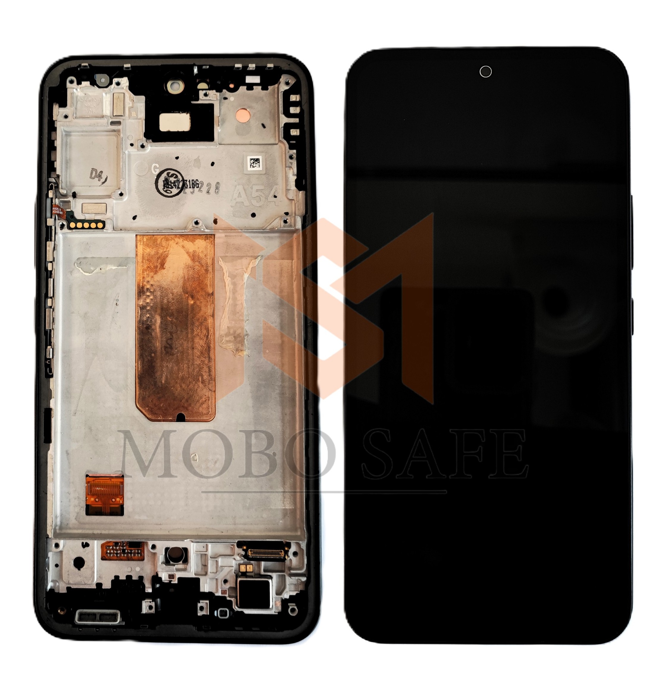 تاچ و ال سی دی اصلی سامسونگ A54 با فریم | کیفیت روکاری