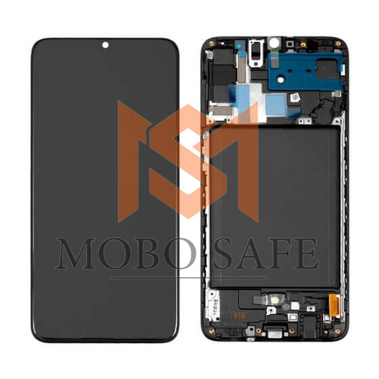 اچ و ال سی دی اصلی سامسونگ A70 با فریم | کیفیت شرکتی