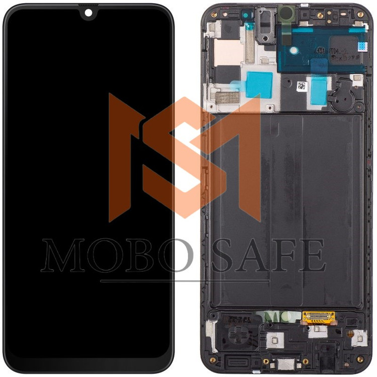 اچ و ال سی دی اصلی سامسونگ A50 با فریم | کیفیت شرکتی